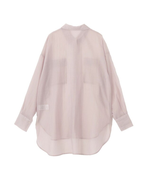 CRAFT STANDARD BOUTIQUE シアーハオリシャツ Light Gray
