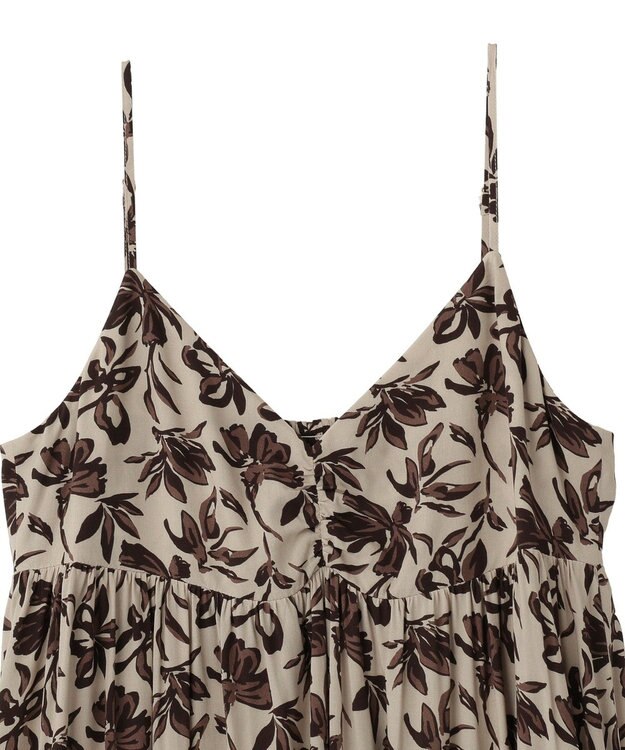 YECCA VECCA アートプリントキャミワンピース Multi