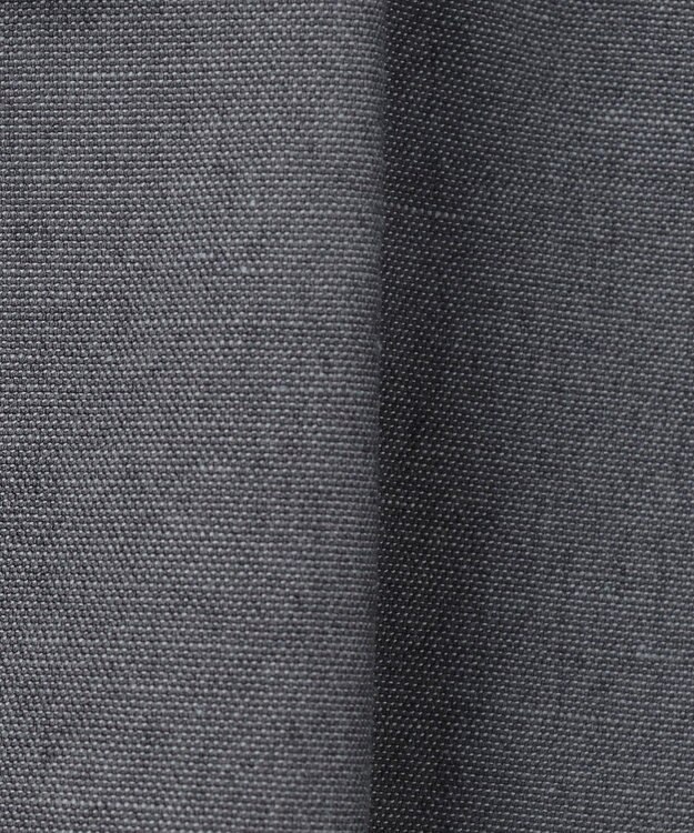 ICB 【接触冷感・UVケア・撥水・洗える】LooseWeave  スカートレイヤードワイドパンツ チャコール系