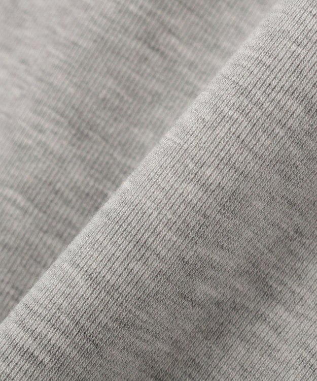 Green Parks ５分袖ドレーププルオーバー Gray Mixture