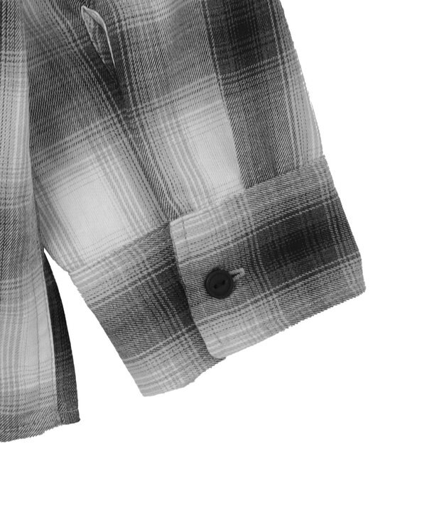 WEGO 【ユニセックス着用ITEM】グラフィックオンブレチェックシャツ（LS） 柄2