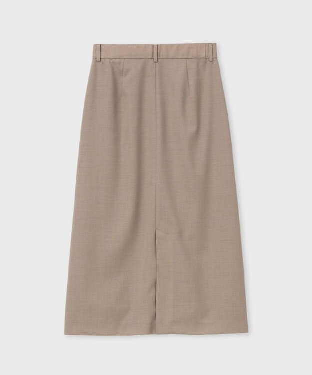 Paul Smith クリスプウール Aラインスカート ライトベージュ