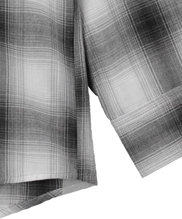 WEGO 【ユニセックス着用ITEM】グラフィックオンブレチェックシャツ（LS） 柄2