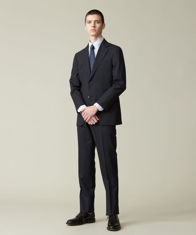 J.PRESS MEN 【ESSENTIAL CLOTHING】シャドーストライプ スーツ ネイビー系1