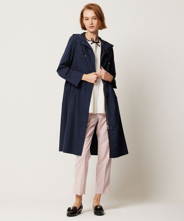 TOCCA 【撥水＆洗える】ENVELOPE コート ネイビー系