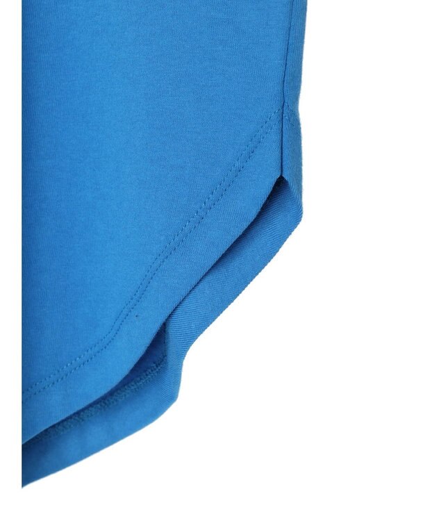 earth music&ecology Ｌｅｅ×ｅ．ｍ．ａ．ｅ　ＲＯＵＮＤＨＥＭ　ＴＥＥ Blue