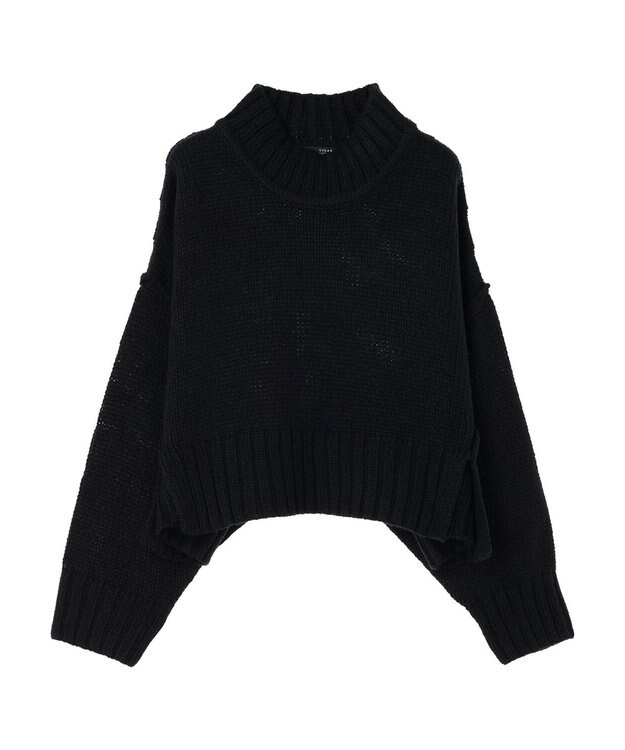 Green Parks ・ＳＵＧＡＲ　ＳＰＯＯＮ　ハイネックショートニット Black