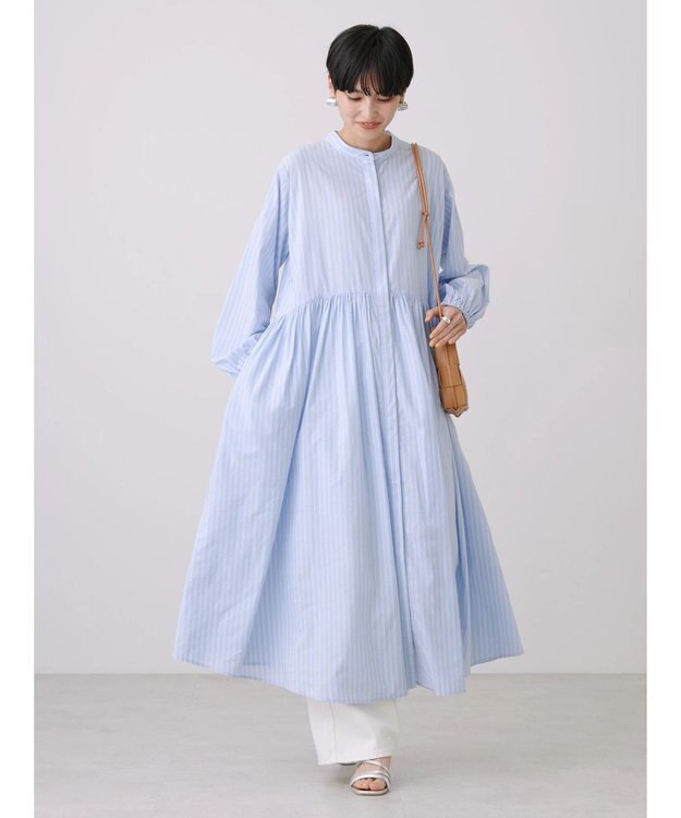 AMERICAN HOLIC アソートギャザーフレアワンピース Stripe