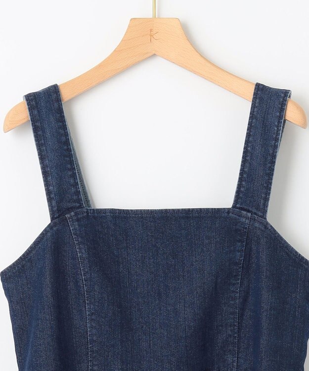 組曲 ライトデニム ジャンスカ ネイビー系