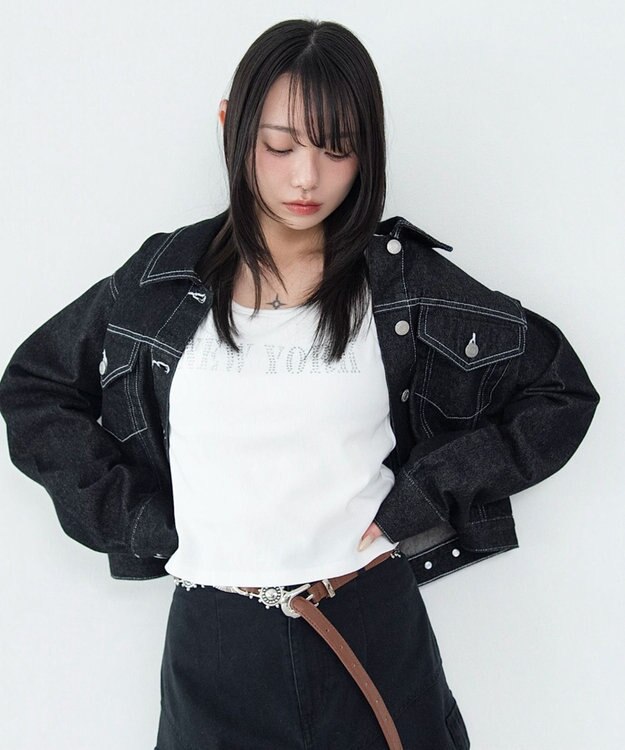 WEGO 【カップ付き】グラフィックカップインタンク 柄5