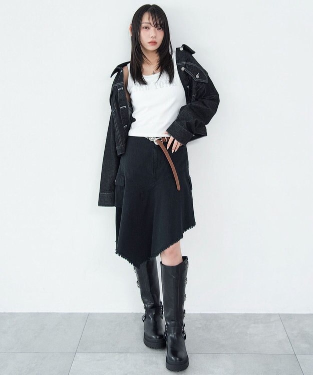 WEGO 【カップ付き】グラフィックカップインタンク 柄5