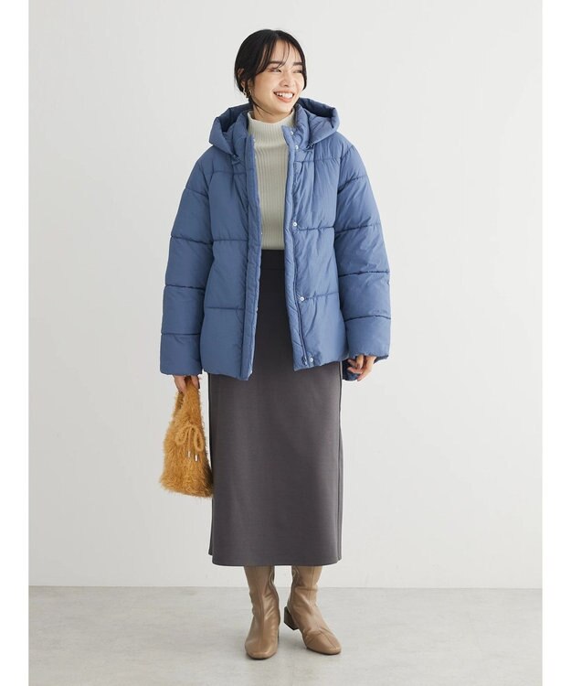 Green Parks ・Ｐｅｔｉｔ　Ｆｌｅｕｒ　ボトルネックリブニット Off White