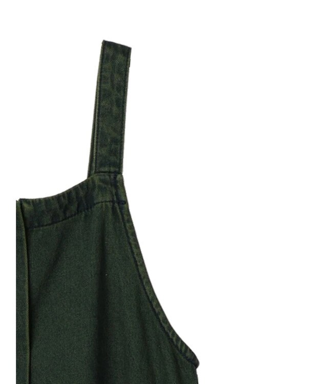 Green Parks ・ＳＵＧＡＲ　ＳＰＯＯＮ　カラーデニムジャンスカ Green