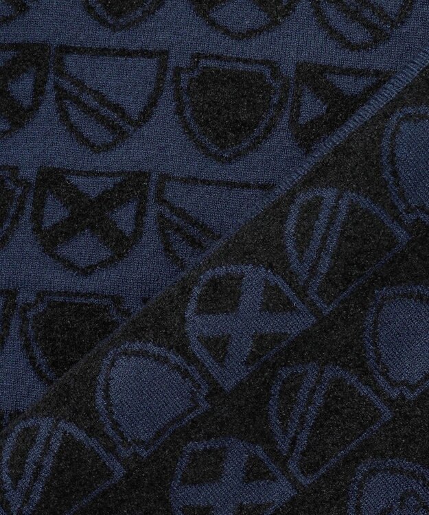 23区GOLF 【MEN】エンブレムジャカードセーター ネイビー系5