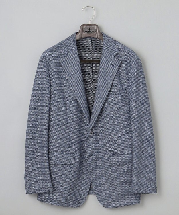 GOTAIRIKU 【吸水速乾/ウォッシャブル】ノルマンディーリネン カーディガンジャケット（24年モデル） サックスブルー系