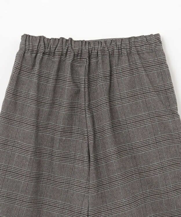 ANY KIDS チェック柄 プリーツ キュロット グレンチェック