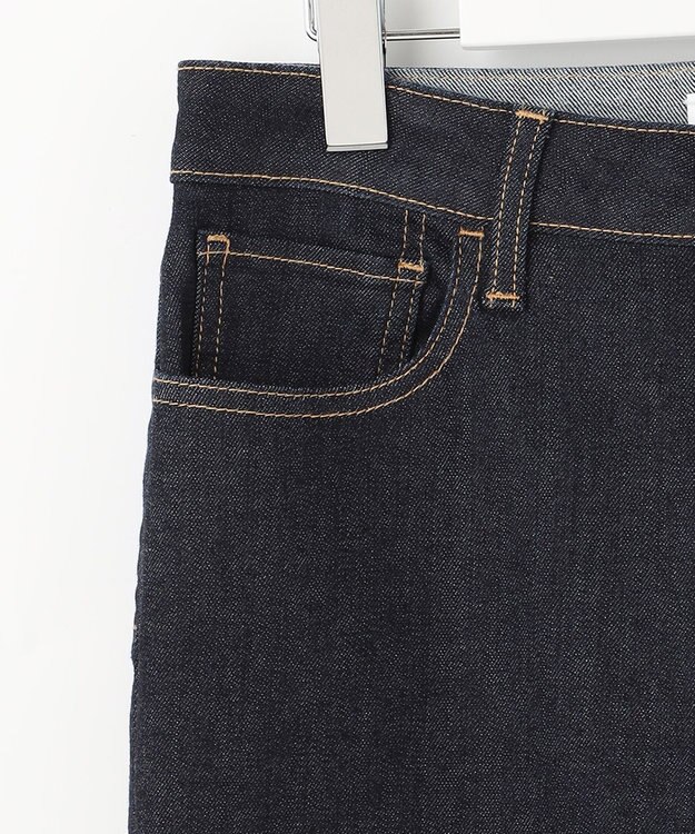自由区 【WE WANT】365DENIM ストレートスリムデニム パンツ ネイビー系