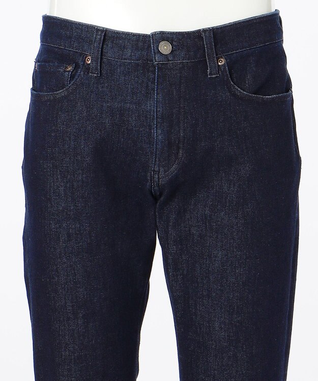 JOSEPH ABBOUD 【キングサイズ】ISKO2WAY デニム ネイビー系