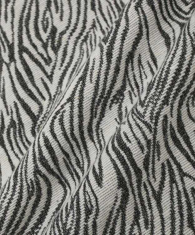 CRAFT STANDARD BOUTIQUE ゼブラ柄キャミワンピース Gray