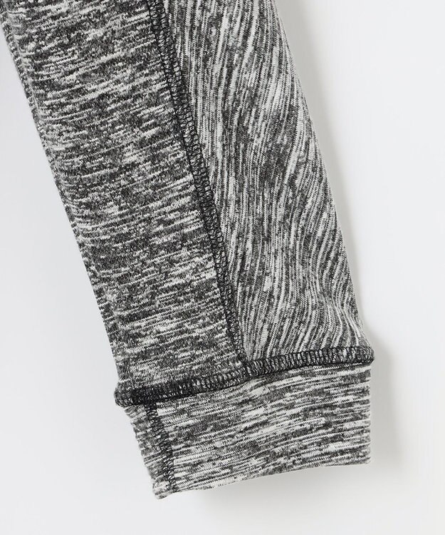 JOSEPH ABBOUD MOUNTAIN 【UNISEX】ランダムスラブリップ パーカー グレー系