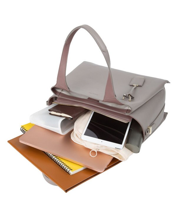 ACE BAGS & LUGGAGE Jewelna Rose アテナ トートバッグ A4サイズ 16322 ジュエルナローズ グレージュ