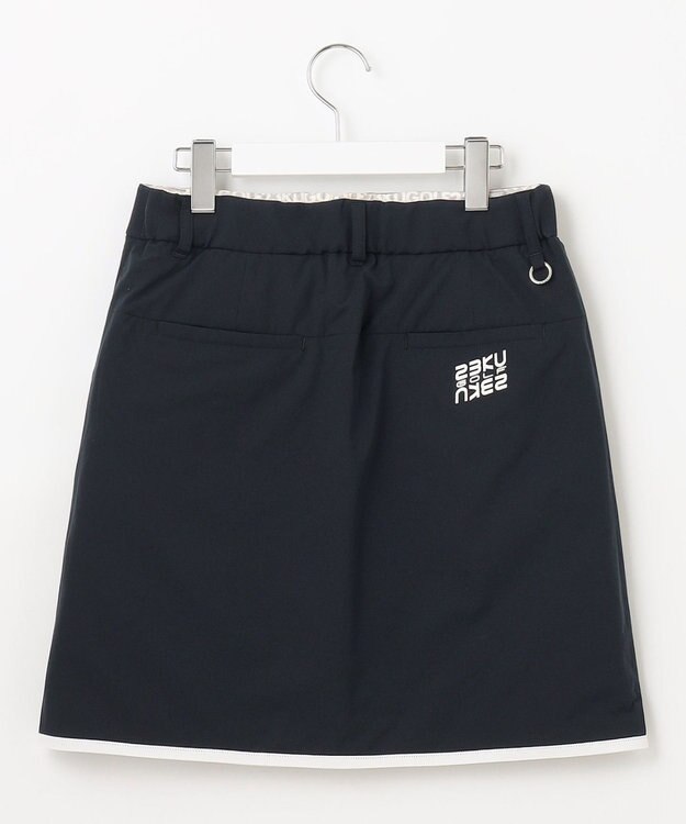 23区GOLF 【WOMEN】【防寒 】リバーシブル スカート ライトグレー系5