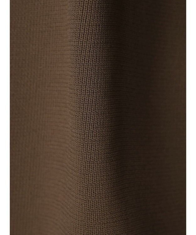 CRAFT STANDARD BOUTIQUE リサイクルポリエステルニットカーディガン Brown