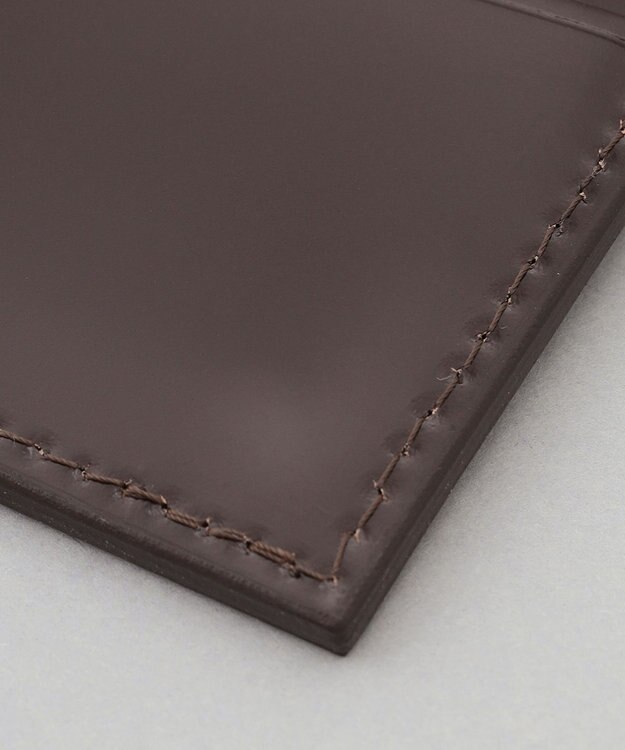 GOTAIRIKU 【希少コードバン】カードケース ダークブラウン系