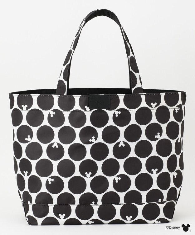 Y'SACCS 【Disney Collection】シルエットプリントトートバッグ　Mサイズ ブラック