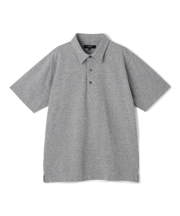 JOSEPH HOMME 【WEB・一部店舗限定 】 シェードウィーブ　ポロシャツ ライトグレー系