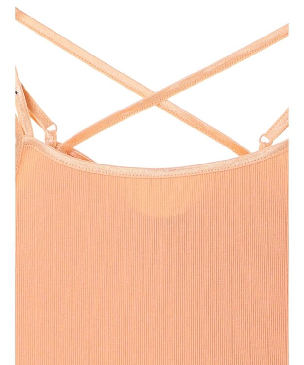 earth music&ecology キラキララインストーンキャミ Orange