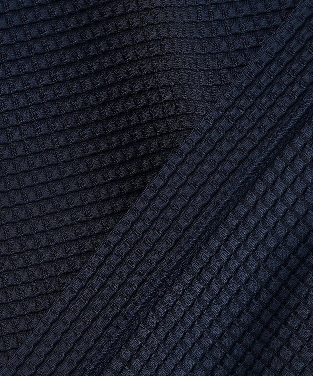 JOSEPH HOMME 新型【オリジナル素材/シワになりにくい】ライトタックジャージー　ポロシャツ ネイビー系