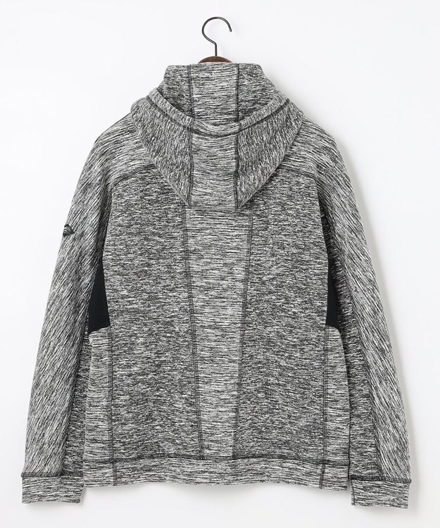 JOSEPH ABBOUD MOUNTAIN 【UNISEX】ランダムスラブリップ パーカー グレー系