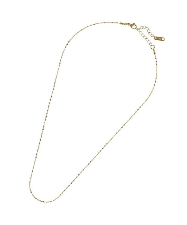 YECCA VECCA ステンレスチェーンネックレス Gold