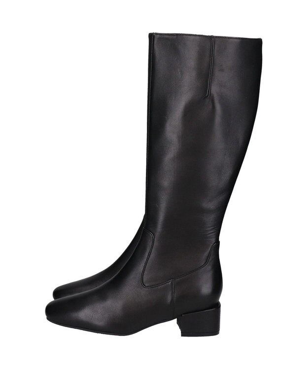 Bridget Birkin 【PARADIS COULEUR】スクエアトウロングブーツ ブラック