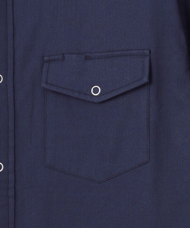 J.PRESS MEN シャツブルゾン ネイビー系