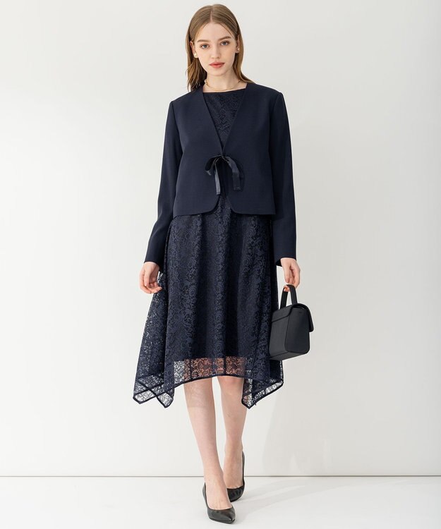 23区 【APPLAUDIR】グログランロイヤル バッグ ブラック系