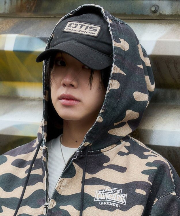 WEGO ワーカーズフードブルゾン 柄1