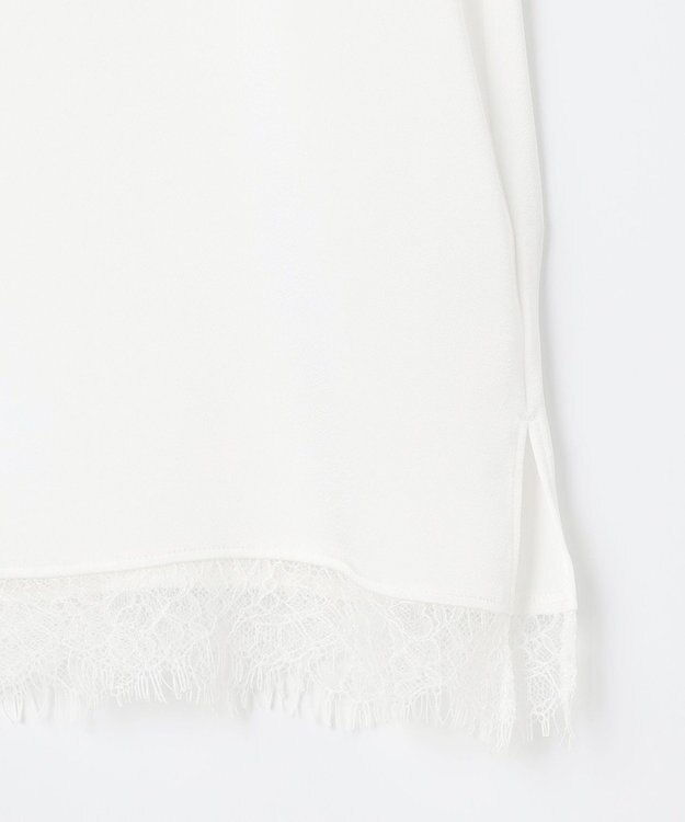 J.PRESS LADIES S 【レイヤードスタイルに】サテンＴ カットソー オフ系