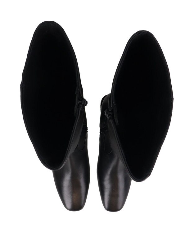 Bridget Birkin 【PARADIS COULEUR】スクエアトウロングブーツ ブラック