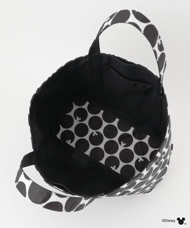 Y'SACCS 【Disney Collection】シルエットプリントトートバッグ　Mサイズ ブラック