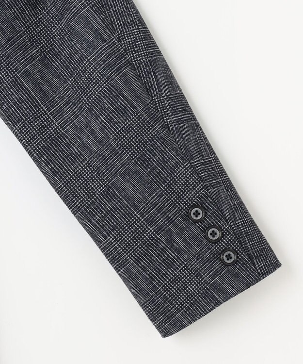 JOSEPH ABBOUD 【ストレッチ/セットアップ/弱撥水】フランネル ジャージ ジャケット ネイビー系4