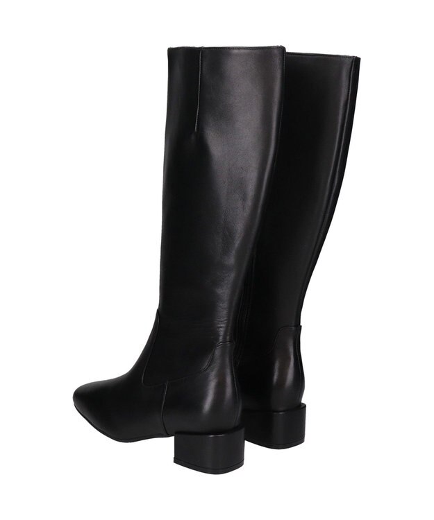 Bridget Birkin 【PARADIS COULEUR】スクエアトウロングブーツ ブラック