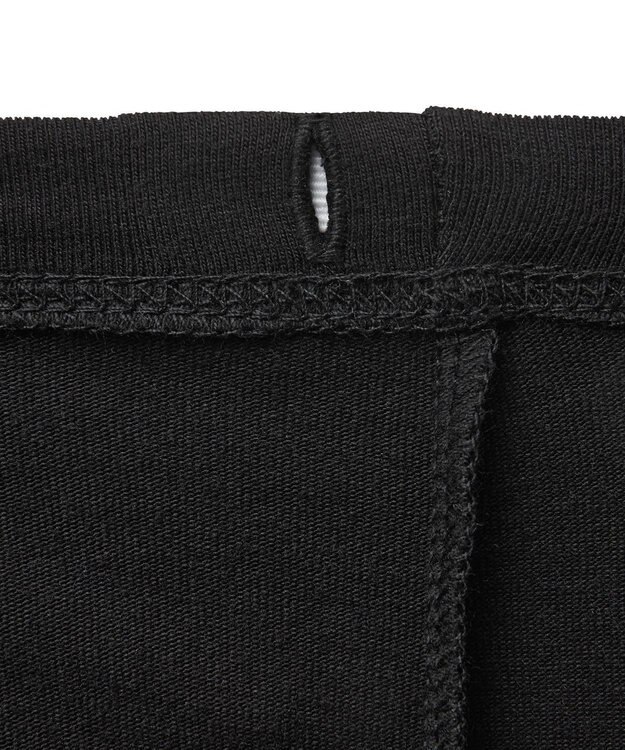 MIKI HOUSE HOT BISCUITS 【70-120cm】 10分丈 レギンスパンツ 黒