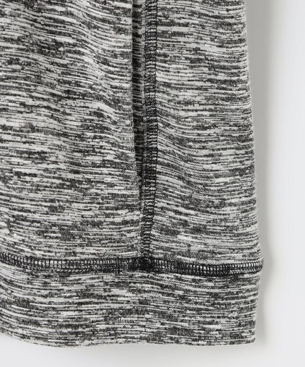 JOSEPH ABBOUD MOUNTAIN 【UNISEX】ランダムスラブリップ パーカー グレー系