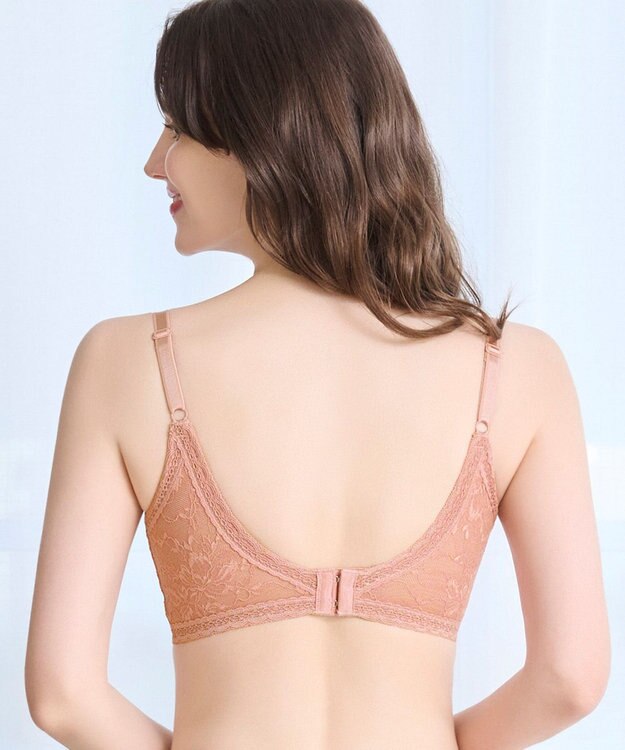 BRADELIS New York 【BRADELIS Me / ノンワイヤー・バストアップ補正】WithMeブラ24A1 ヌードオレンジ