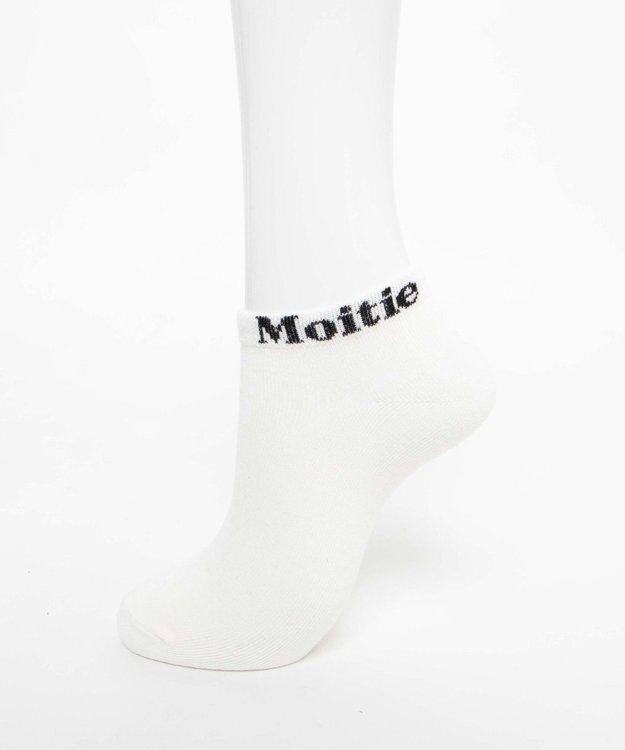 WEGO Moitieロゴショートソックス ホワイト
