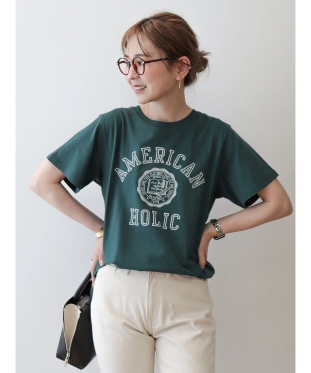 AMERICAN HOLIC ＡＭＥＲＩＣＡＮ　ＨＯＬＩＣ　ＴＥＥ1 Green