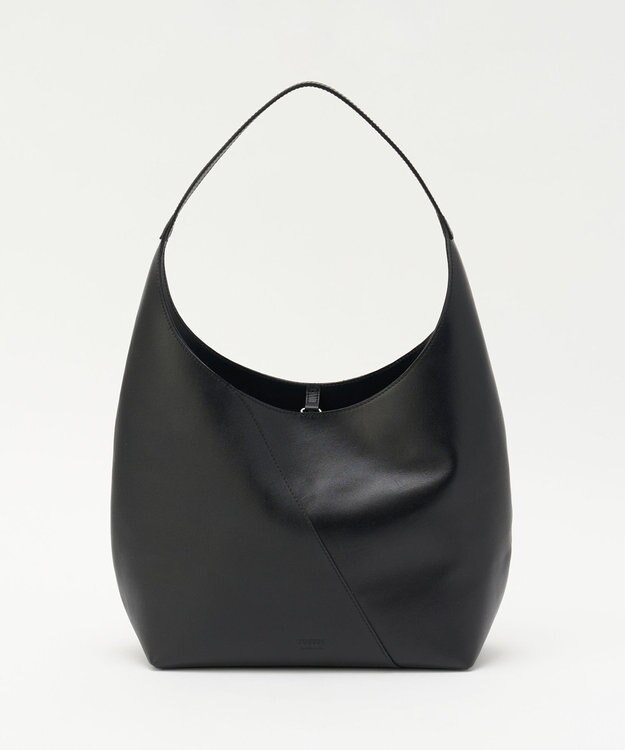 russet スムースレザートートバッグ(CE-1677) Black