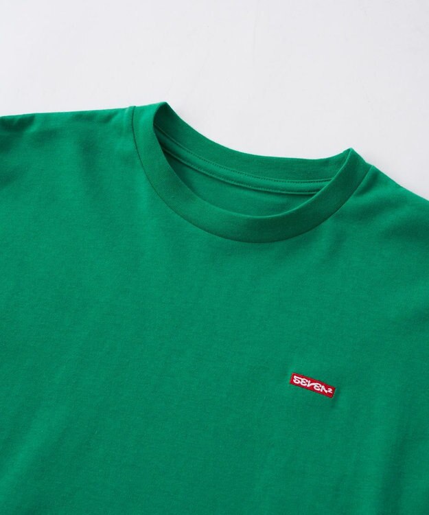 OP／FILA 【SEVEN2】バックプリントデザイン半袖Tシャツ グリーン